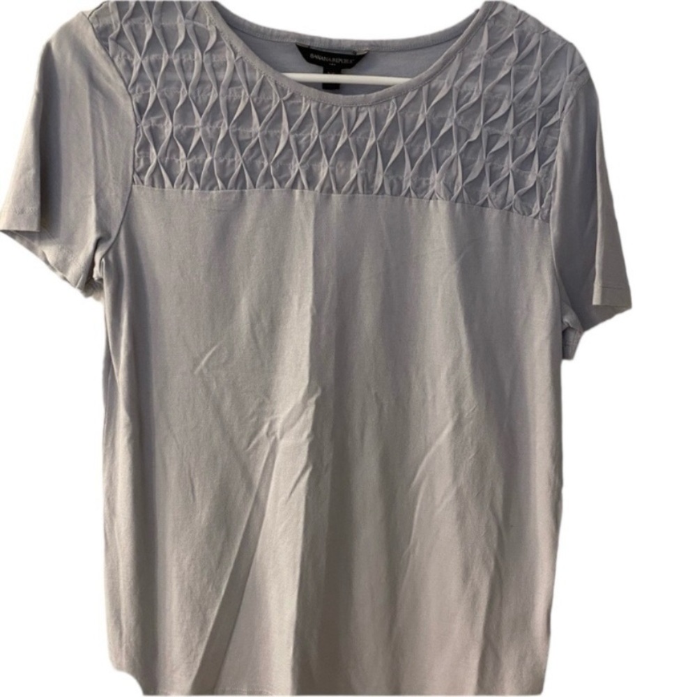 Banana Republic Purple Blouse size XS. NWT
